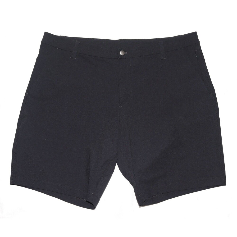 Lululemon Commission Mens Black Classic Chino LM7AA0S Golf Casual Shorts Size 38